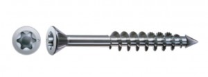 SPAX vis a bois M4x45/30mm tete fraisée TXS,W,C filetage partiel