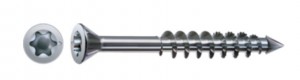 SPAX vis a bois M3,5x45/30mm tete fraisée TXS,W,C filetage partiel