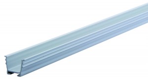 REHAU rail de guidage 12 mm a encastrer gris