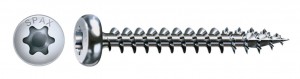 SPAX vis a bois 4x20 tete demi-ronde TXS, W, 4C