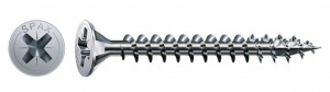 SPAX vis a bois 3,5x17mm tete fraisée PZ W 4C MH