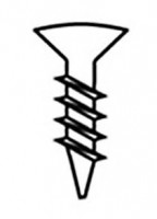 SEVROLL 20165 vis a bois Unix 3x16mm tete fraisée (100 pcs)