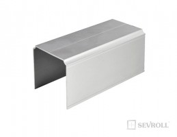SEVROLL 03075 Top guidage supérieur simple 6m argenté