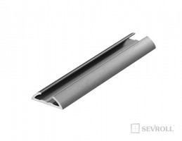 SEVROLL 00912 First guidage supérieur/inférieur 3m argent