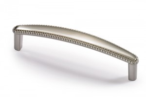 HETTICH 9113483 Poignée SAVELLI 140/128 mm imitation inox