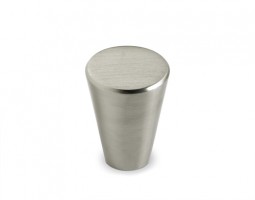 HETTICH 9113565 Bouton ONEX d22 mm inox brossé