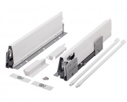 StrongBox tiroir H140/450mm, blanc
