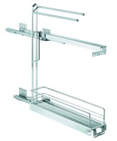 KES 015418 support pour 150mm essuie-main gris