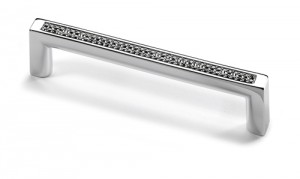 HETTICH 9113712 Poignée SATURNIA 140/128 mm chrome brillant HETTICH 9113712 Poignée SATURNIA 140/128 mm chrome brillant