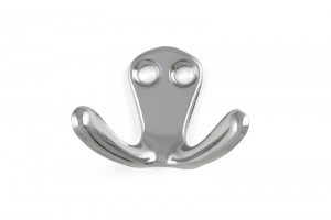 TULIP porte-manteau Lerico chrome brillant + vis