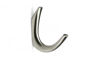 TULIP porte-manteau Belluna nickel brossé + vis