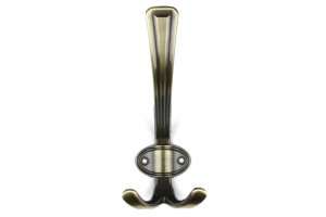 TULIP porte-manteau Rubico XL doré ancien + vis
