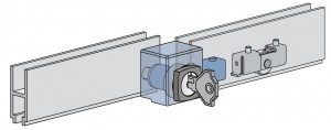 TERNO serrure pour porte coulissante en verre