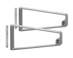 Support de tablette CSU14 chrome satiné