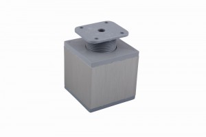 StrongLegs pied de meuble FA012 100Rmm imitation inox StrongLegs pied de meuble FA012 100Rmm imitation inox