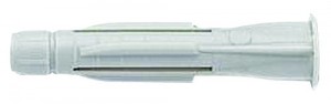 Cheville a noud avec collerette pour trous creux 8x51mm
