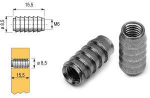 BU30 Cheville a frapper acier