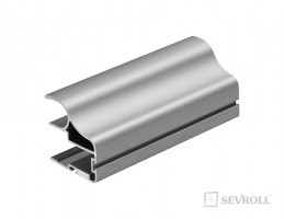 SEVROLL 02728 Unicomfort II profil de poignée 18mm 2,7m argent