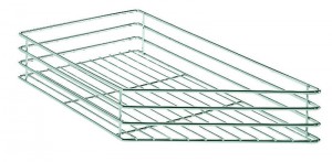 KES 005070 Comfort panier 45° 300mm chrome gauche