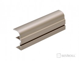 SEVROLL 02740 Minicomfort II profil de poignée 18mm 2,7m olive
