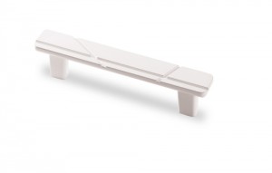 HETTICH 9082137 Poignée CELISTA 160/128 mm blanc mat