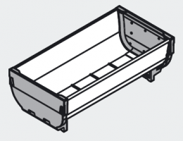 BLUM ZSI.020SI bol 88x176mm inox BLUM ZSI.020SI bol 88x176mm inox