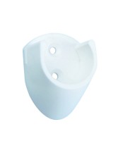 StrongWire support de tringle a vetements D=25mm, plastique, blanc