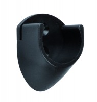 StrongWire support de tringle a vetements D=25mm, plastique, noir