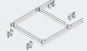 BLUM ZRM.5500 Metabox, Metafile suspension tiroir, blanc