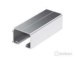 SEVROLL 01971 Exclusive guidage supérieur 1,2m argenté