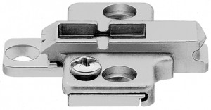 BLUM 175H7100 rondelle de montage croisée, vis a bois, 8,5mm, Zn
