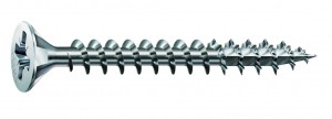 SPAX vis a bois 4x35mm tete fraisée PZ W 4C MH
