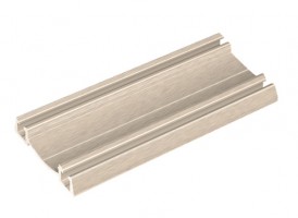 SEVROLL 04334-Y Elegant II guidage inférieur 2,35m olive brossé