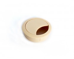 STRONG Passe-câble plastique 60mm bouleau/érable