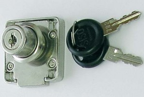 SISO 850 serrure de tiroir chrome