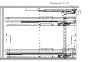 HETTICH 43467 dessin 1:1 Systema Top 2000