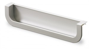 HETTICH 9065427 Poignée ATHENA 160 mm alu anodisé