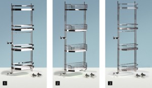 HETTICH 9079849 étagere Dispenza Duo 450 1700 mm