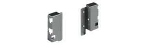 HETTICH 1062501 Atira support arriere 70, gauche, argent