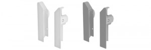 HETTICH 51487 MultiTech fixations tiroir intérieur 86 mm blanches L+P