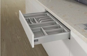 HETTICH 9194937 Buffet OrgaTray 440, 501-600/441-520mm, argent