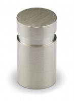 HETTICH 9070958 Bouton Monacum D14 inox brossé