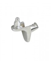 HETTICH 19557 support Sekura 1.1, 5 mm, nickelé