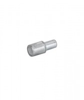 HETTICH 79709 support étagere verre 5 mm, galvanisé