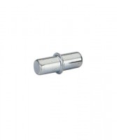 HETTICH 46642 support de tablette Duplo, 5 mm, nickelé
