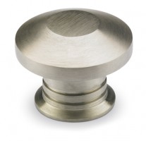HETTICH 9070580 Bouton SPALATUM d30 mm inox brossé