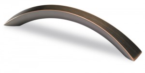 HETTICH 9071718 Poignée EGARA L155/128 bronze ancien
