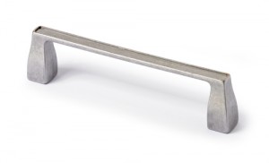 HETTICH 115263 Poignée BEVIPO 144/128 mm étain