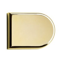 HETTICH 40494 cache-vis pour charniere verre 4,0-5,2mm type B (forme D) or brill