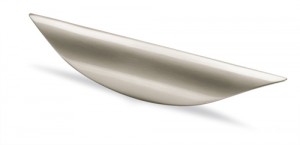 HETTICH 9070121 Poignée TRENTO 93/32 mm imitation inox